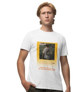Just the Two of Us: In My Memories Now Graphic Printed White T-shirt